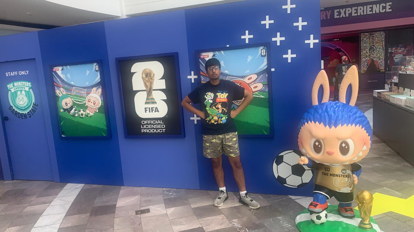 Child at theme park